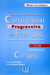 CONJUGAISON PROGRESSIVE DU FRANÇAIS - 2ÈME ÉDITION - LIVRE + CD AUDIO CORRIGÉS