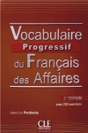 VOCABULAIRE PROGRESSIF DU FRANCAIS DES AFFAIRE LVRE+ CD
