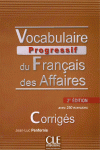 CORRIGES VOCABULAIRE PROGRESSIF DU FRANCAIS DES AFFAIRE