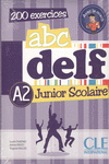 ABC DELF JUNIOR SCOLAIRE - LIVRE + CDROM