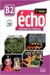 ECHO 2EME ED. B2 ELEVE+PORTFOLIO+DVDROM