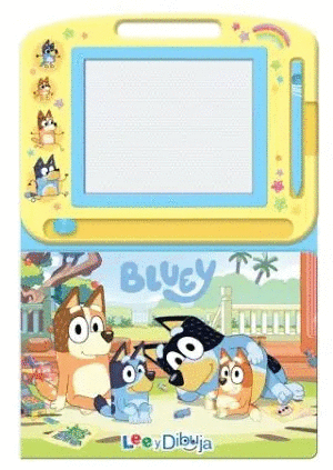 BLUEY LEE Y DIBUJA