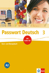 PASSWORT DEUTSCH 3 NIVEL A2 LIBRO DEL ALUMNO + CUADERNO DE EJERCICIOS + CD