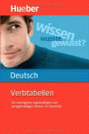 VERBTABELLEN DT. ALS FREMDSPRACHE