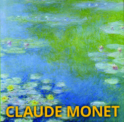 ARTISTAS 18,5 X 18,5 - CLAUDE MONET