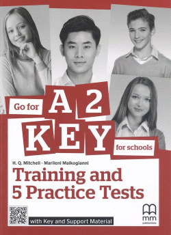GO FOR A2 KEY FOR SCHOOLS SB+KEY+EXTRA MATERIAL