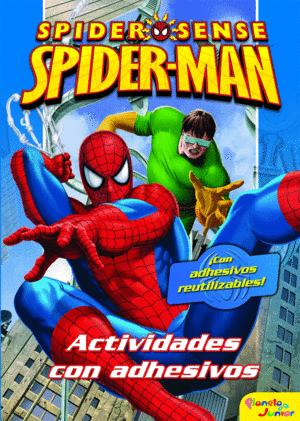 SPIDERMAN. ACTIVIDADES CON ADHESIVOS