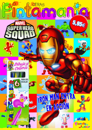 SUPER HERO SQUAD. PINTAMAN�A CERAS