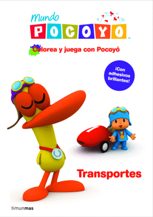 COLOREA Y JUEGA CON POCOY. TRANSPORTES