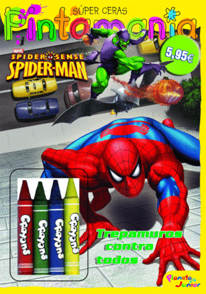 SPIDERMAN. PINTAMANA SPER CERAS