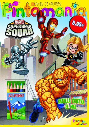 SUPER HERO SQUAD. PINTAMAN�A L�PICES PEQUE�OS