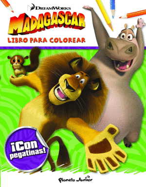 MADAGASCAR. LIBRO PARA COLOREAR