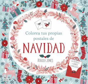 COLOREA TUS PROPIAS POSTALES DE NAVIDAD