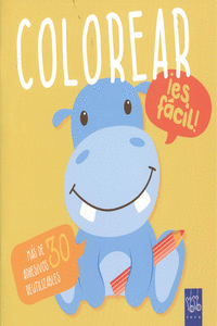 COLOREAR ES FCIL! HIPOPTAMO
