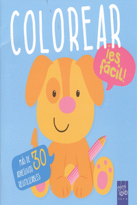 COLOREAR ES FCIL! PERRO