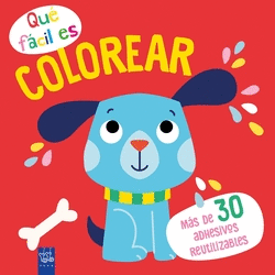 QU� F�CIL ES COLOREAR. PERRO