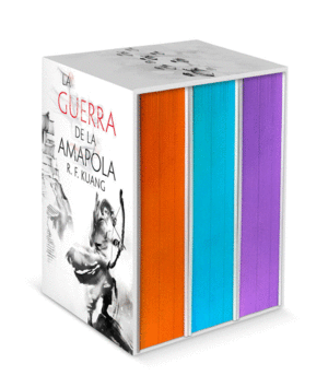 ESTUCHE LA GUERRA DE LA AMAPOLA SAGA COMPLETA