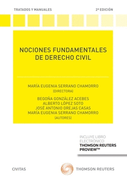 NOCIONES FUNDAMENTALES DE DERECHO CIVIL (PAPEL + E-BOOK)