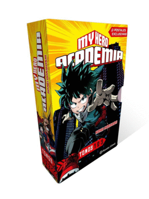 SHONEN STARTER SET MY HERO ACADEMIA TOMO 1 2 3