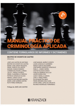 MANUAL PRACTICO DE CRIMINOLOGIA APLICADA