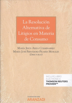 RESOLUCIN ALTERNATIVA DE LITIGIOS EN MATERIA DE CONSUMO