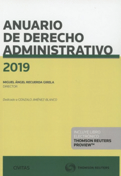 ANUARIO DE DERECHO ADMINISTRATIVO 2019