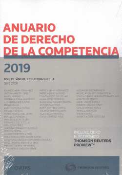 ANUARIO DE DERECHO DE LA COMPETENCIA (D�O)