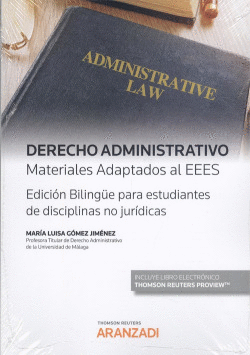 DERECHO ADMINISTRATIVO. MATERIALES ADAPTADOS AL EEES (D�O)