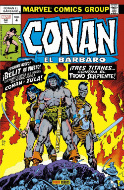 MARVEL GOLD OMNIBUS CONAN EL BRBARO. LA ETAPA MARVEL ORIGINAL 4