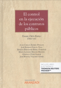 EL CONTROL EN LA EJECUCI�N DE LOS CONTRATOS P�BLICOS