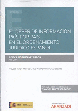 DEBER DE INFORMACI�N PA�S POR PA�S EN EL ORDENAMIENTO JUR�DICO ESPA�OL, EL