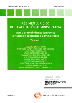 R�GIMEN JUR�DICO DE LA ACTUACI�N ADMINISTRATIVA