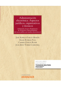 ADMINISTRACION ELECTRONICA ASPECTOS JURIDICOS ORGANIZATIVOS