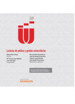 LECTURAS DE POLTICA Y GESTIN UNIVERSITARIAS (PAPEL + E-BOOK)