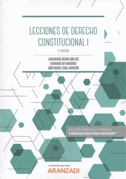 LECCIONES DE DERECHO CONSTITUCIONAL I