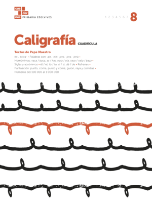 CUADERNO CALIGRAF�A 8 (CUADR�CULA)