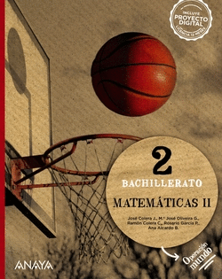 MATEM�TICAS II 2�BACHILLERATO. CIENCIAS NATURALES. OPERACI�N MUNDO 2023