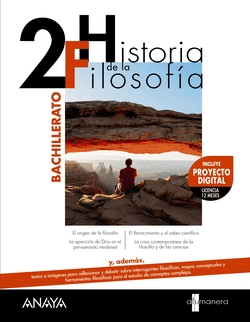 HISTORIA DE LA FILOSOFA 2BACHILLERATO. A TU MANERA 2023