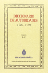 DICCIONARIO DE AUTORIDADES (TOMO VI)