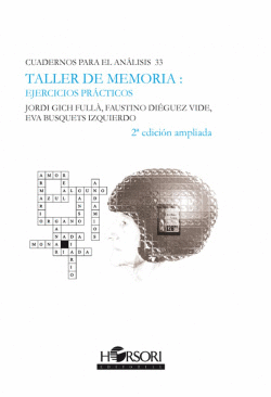 TALLER DE MEMORIA: EJERCICIOS PRACTICOS