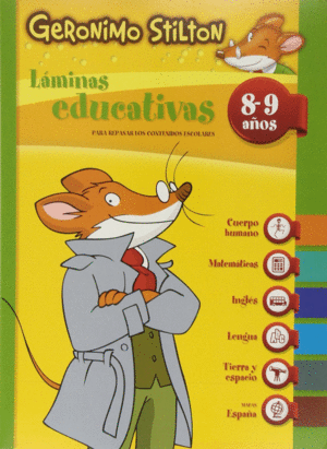 GERONIMO STILTON LAMINAS EDUCATIVAS 8-9 A�OS