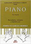 EJERCICIOS, ESTUDIOS Y OBRAS PARA PIANO CURSO SEGUNDO