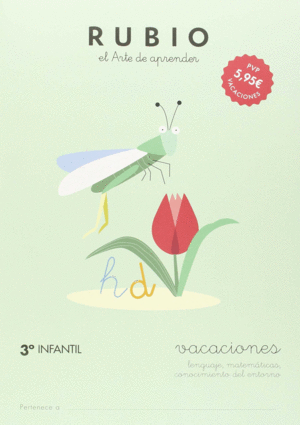 RUBIO VACACIONES -3� INFANTIL