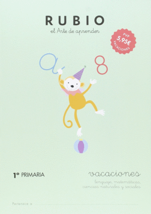 RUBIO VACACIONES - 1� PRIMARIA