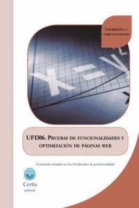 UF1306 PRUEBAS DE FUNCIONALIDAD Y OPTIMIZACIóN DE P��GINAS