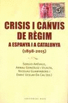 CRISIS I CANVIS DE R�GIM A ESPANYA I A CATALUNYA