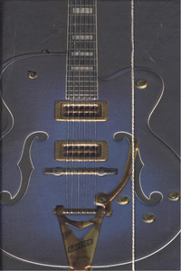 LIBRETA PEQUE�A GRETSCH 6120 (GUITARRA AZUL)