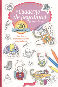 MI CUADERNO DE PEGATINAS PARA COLOREAR