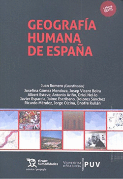 GEOGRAF�A HUMANA DE ESPA�A CURSO DE INTRODUCCI�N