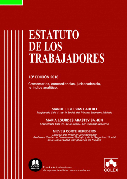 ESTATUTO DE LOS TRABAJADORES 2018